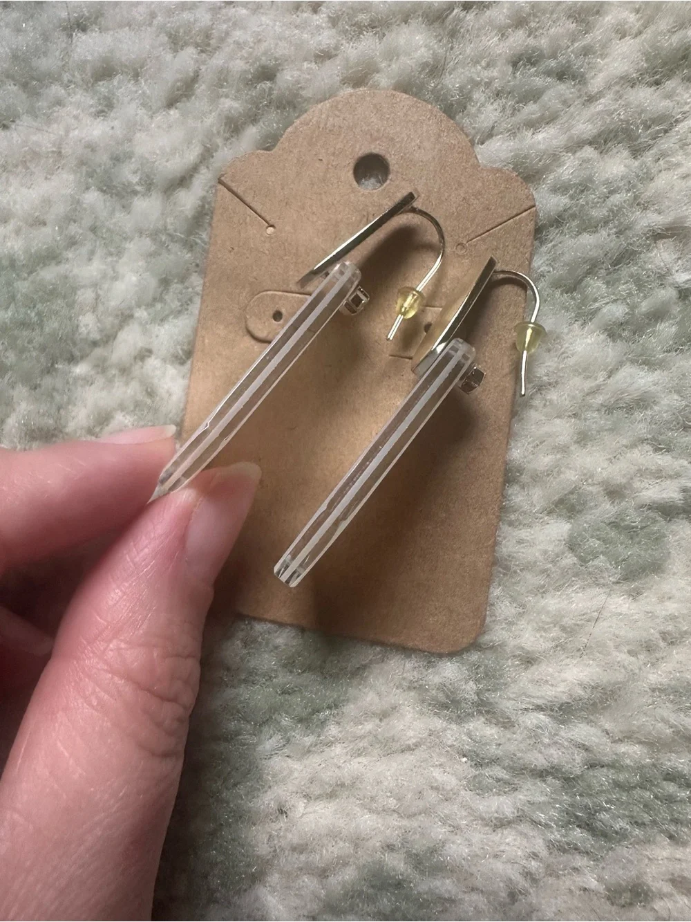 RETIRED-  Kendra Scott Camila Earrings - Gold Mother of Pearl